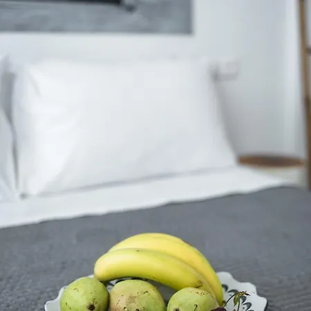White And Grey Chora Apartment Mykonos Town