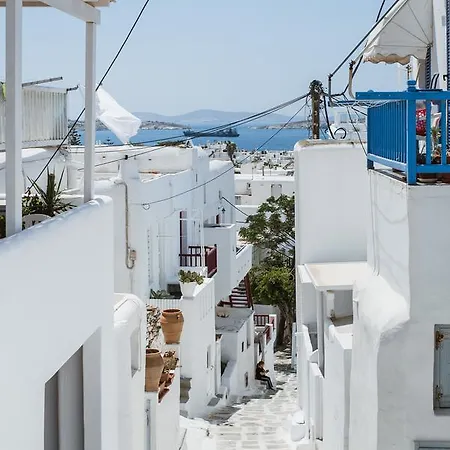Apartment White And Grey Chora Mykonos Town